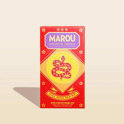 Caramel Tamarind 48% Dark Milk Chocolate Bar – Tết Edition