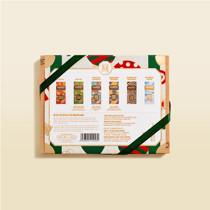 The Faiseurs Collection 6 Chocolate Mini Bars Gift Box – Christmas Edition