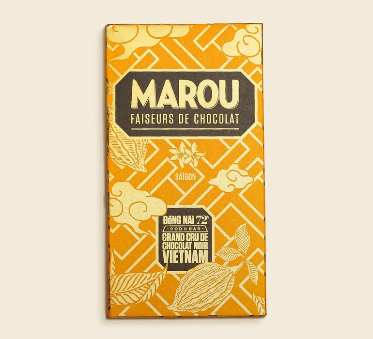 Artisanal dark chocolate - VIETNAM 100%.