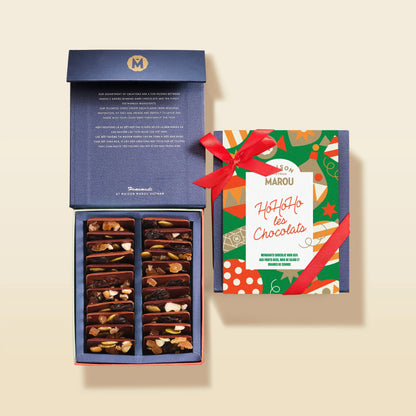 Dried Fruits, Cashew & Pumpkin Seed Mendiants 65% Dark Chocolate – Christmas Edition