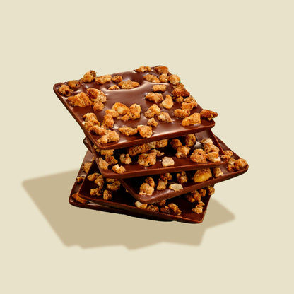 Caramelize Cashew & Cinnamon Napolitain 65% Dark Chocolate – Christmas Edition