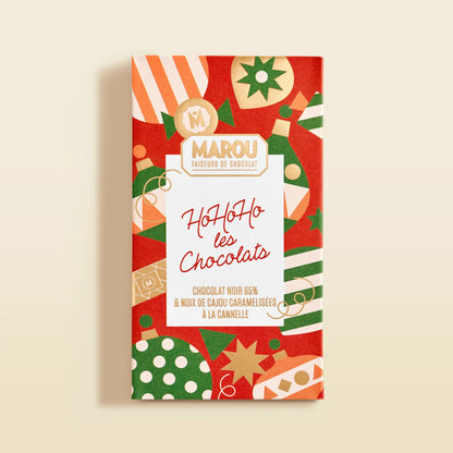 Caramelised Cinnamon & Cashew 65% Dark Chocolate Bar – Christmas edition